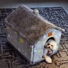 4c574916-a96c-4821-b6ef-ebc81e1d66ff.jpg Foldable Dog House Pet Cat Bed Winter Dog Villa Sleep Kennel Removable Nest Warm Enclosed Cave Sofa Pets Supplies