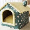 ab2e12f5-1c57-4341-bc59-6fa76a5d142b.jpg Foldable Dog House Pet Cat Bed Winter Dog Villa Sleep Kennel Removable Nest Warm Enclosed Cave Sofa Pets Supplies