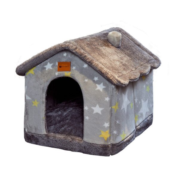 cf052e89-e2ca-4443-a494-d616247b930e.jpg Foldable Dog House Pet Cat Bed Winter Dog Villa Sleep Kennel Removable Nest Warm Enclosed Cave Sofa Pets Supplies